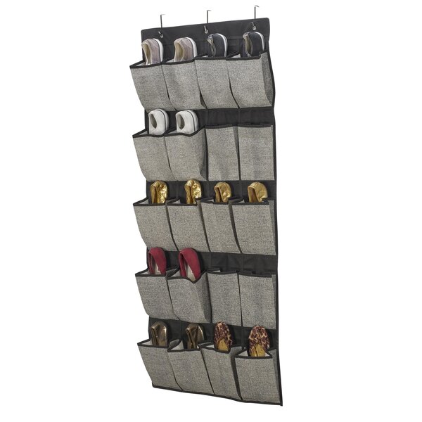 Over the door hanging best sale shoe organizer